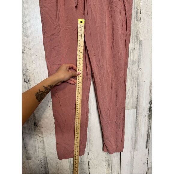 Ambiance Womens comfortable relaxed paper bag pants Size small - Picture 7 of 11